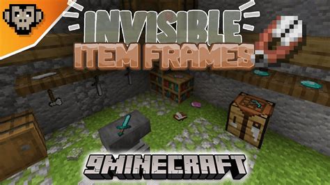 How To Get An Invisible Item Frame In Minecraft 1 17