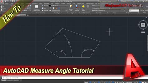 how to get angle in autocad