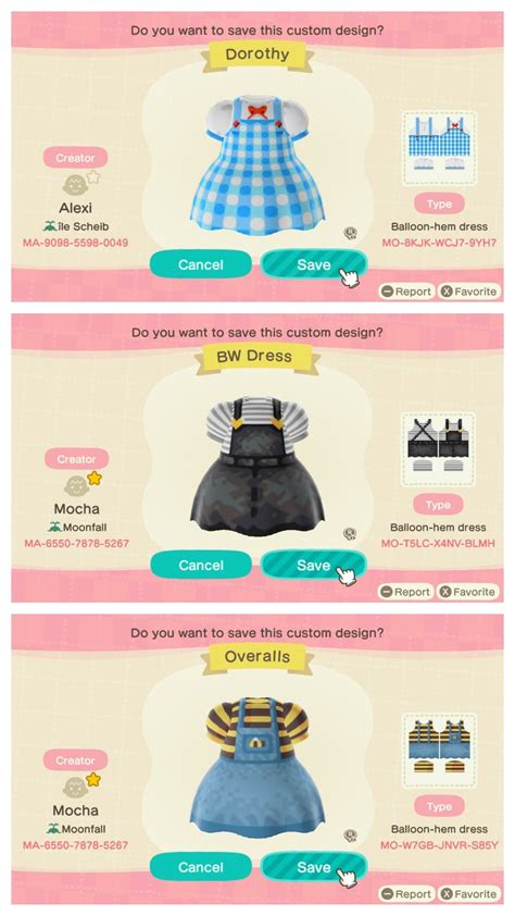 How To Get Animal Crossing Outfits With Code