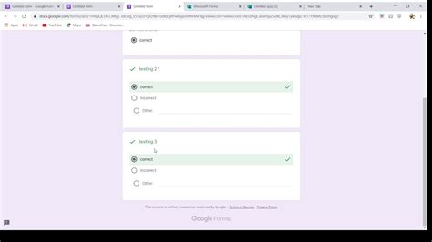 how to get answers from google forms inspect element