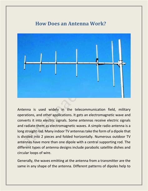 How To Get Antenna To Work