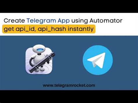 how to get api id and api hash in telegram