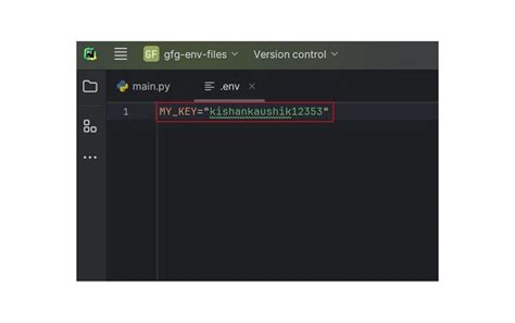 how to get api key from .env file python