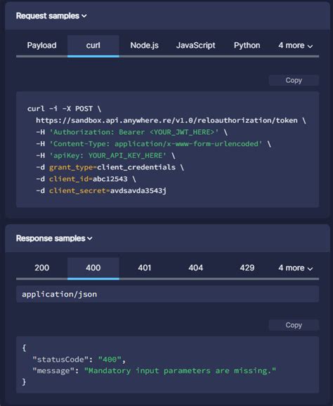 how to get api response in python