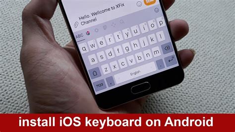 how to get apple keyboard on android