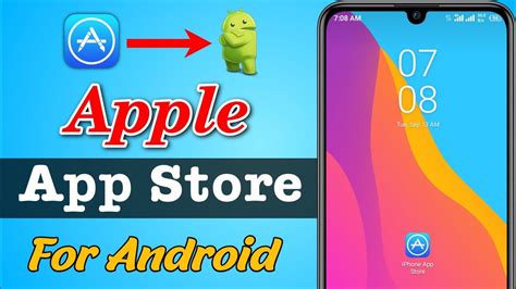 how to get apple store apps on android