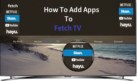 how to get apps on fetch box
