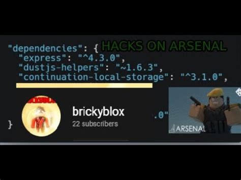 how to get arsenal hacks using github