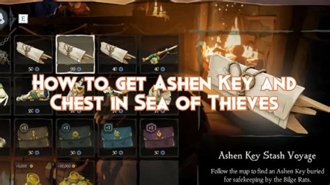 How To Get Ashen Items In Sea Of Thieves