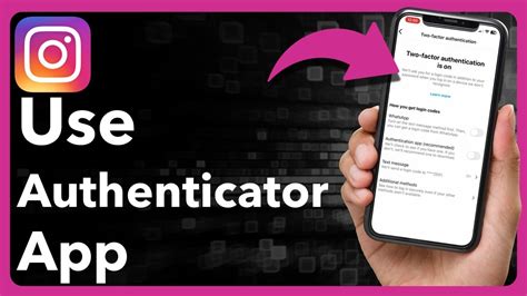 how to get authentication app code for instagram