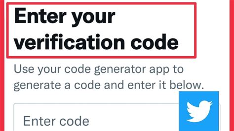 how to get authentication code for twitter
