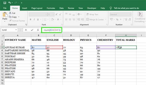 how to get average count and sum in excel