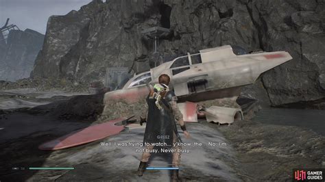 How To Get Back To The Mantis On Zeffo From Crash Site