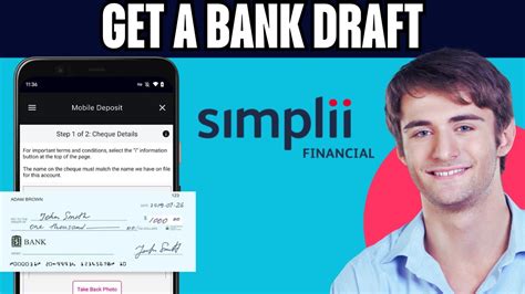 how to get bank draft from simplii