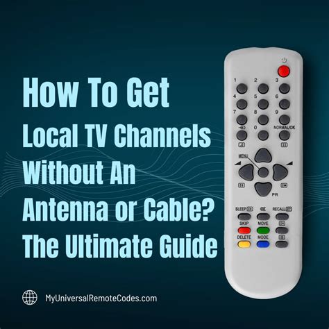 how to get basic local channels without cable