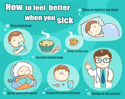 how to get better when sick