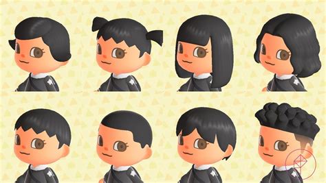 How To Get Black Hairstyles On Animal Crossing
