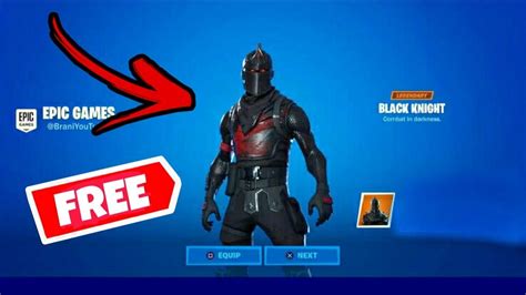 how to get black knight for free
