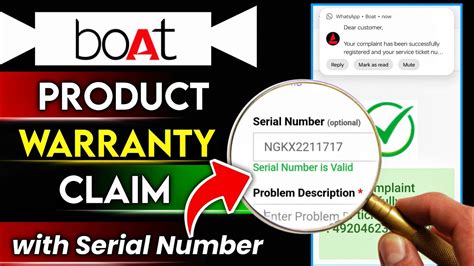 How To Get Boat Warranty Ticket Number