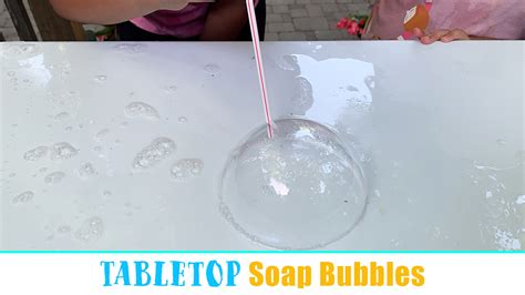 How To Get Bubbles Out Of Table