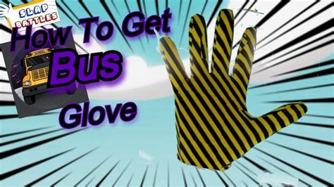 how to get bus glove in roblox slap battles ez way YouTube