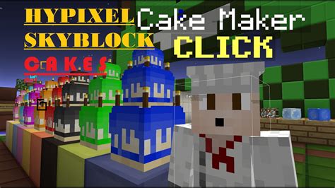 How To Get Cakes In Hypixel Skyblock