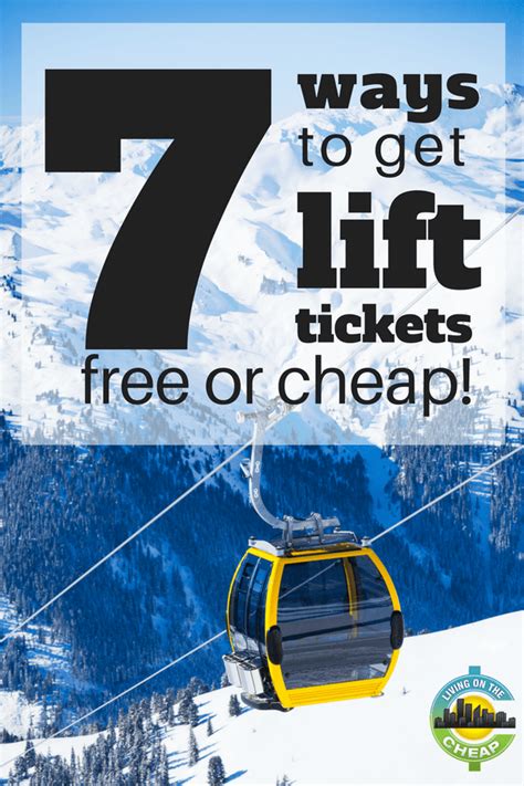 how to get cheap ski passes