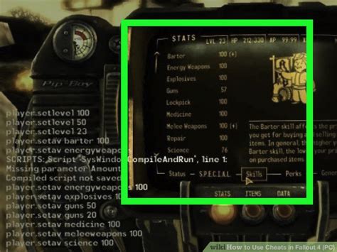 How To Get Cheats In Fallout 4