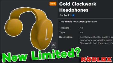 How To Get Clockwork Headphones On Roblox