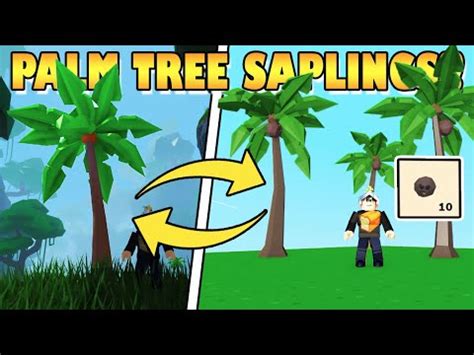How To Get Coconut Tree Saplings In Roblox Islands