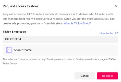 how to get code in tiktok shop