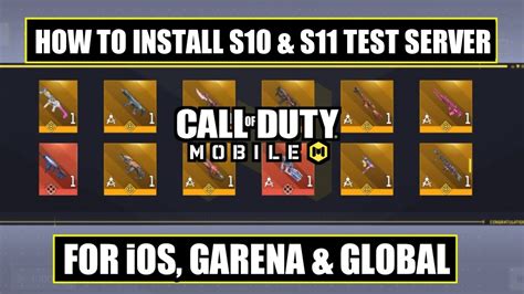 how to get codm test server