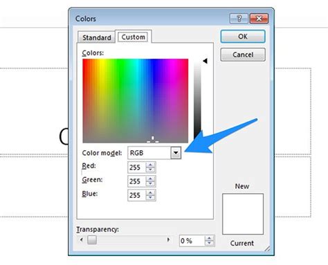 how to get color code from powerpoint