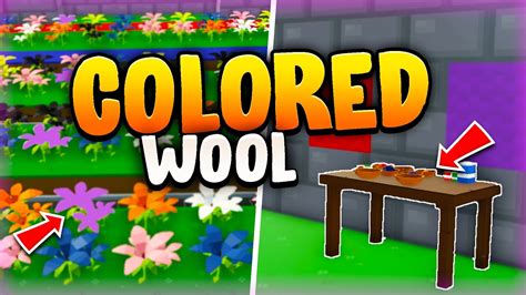 How To Get Colored Wool In Hypixel Skyblock