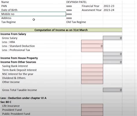 how to get computation of income