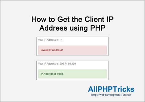 how to get computer name and ip address in php