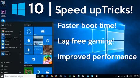 how to get computer to run faster windows 10