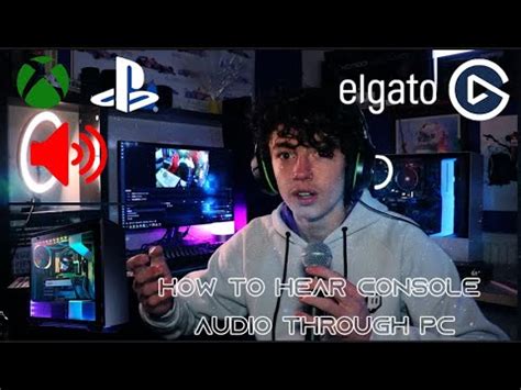 How To Get Console Audio Through Pc
