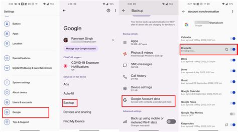 how to get contacts from google to android phone
