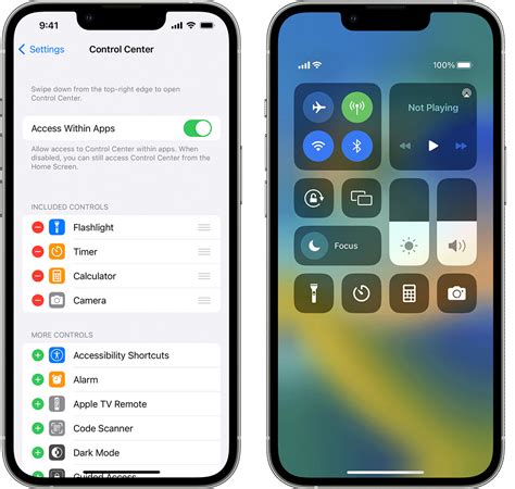 how to get control button on iphone screen