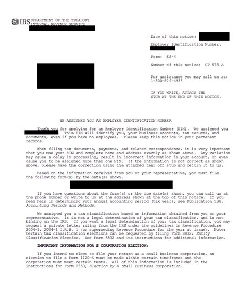 How To Get Copy Of Ein Form
