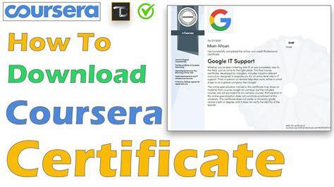 how to get coursera certifications for free