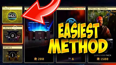 How To Get Crates Fast In Bo4