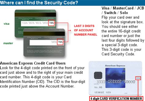 how to get credit card security code