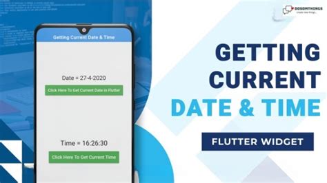 how to get current date time in flutter