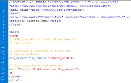 how to get current ip address in php