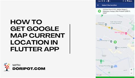 how to get current location in google maps flutter