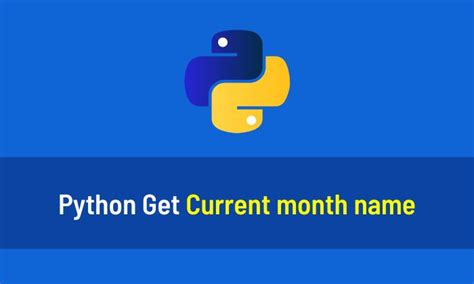 how to get current month name in python