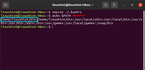 how to get current path in linux terminal