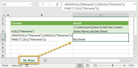 How To Get Current Sheet Name In Excel Macro